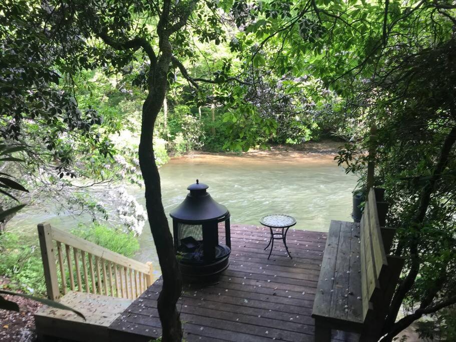אלייז'ה Cabin Fever On Cartecay River מראה חיצוני תמונה