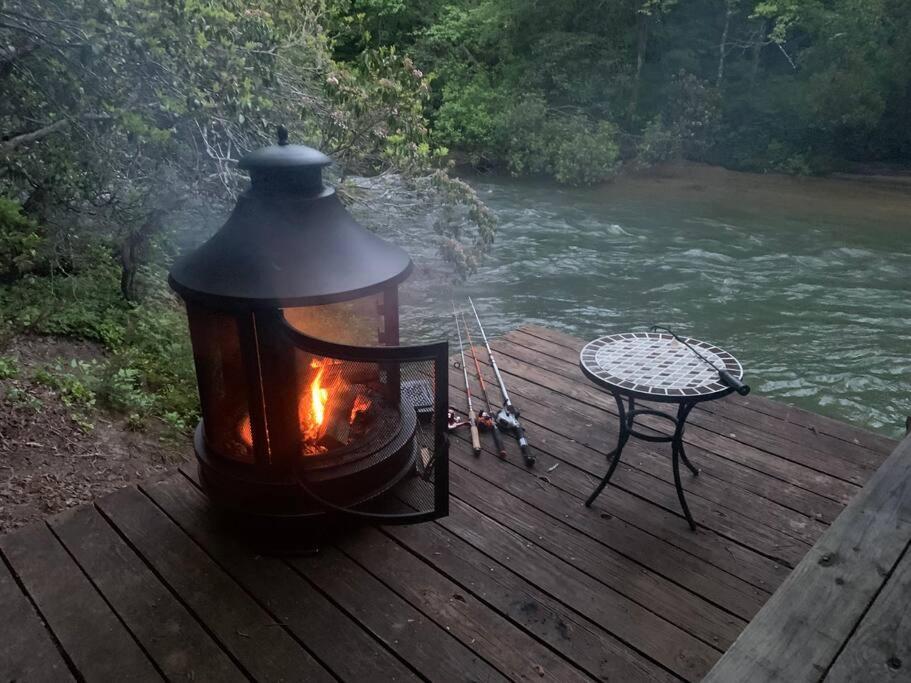 אלייז'ה Cabin Fever On Cartecay River מראה חיצוני תמונה